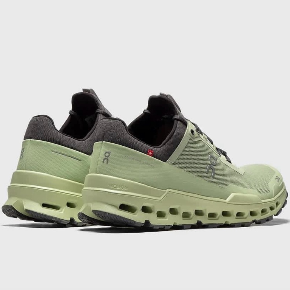 On Cloudultra 🔥 Vine  Meadow Green Trail Cloudtrax Running Shoes Sz 10.5 US NEW - Picture 6 of 10